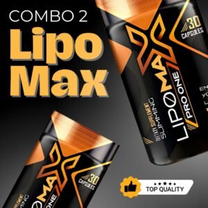Kit 2 Lipomax (60 cápsulas)